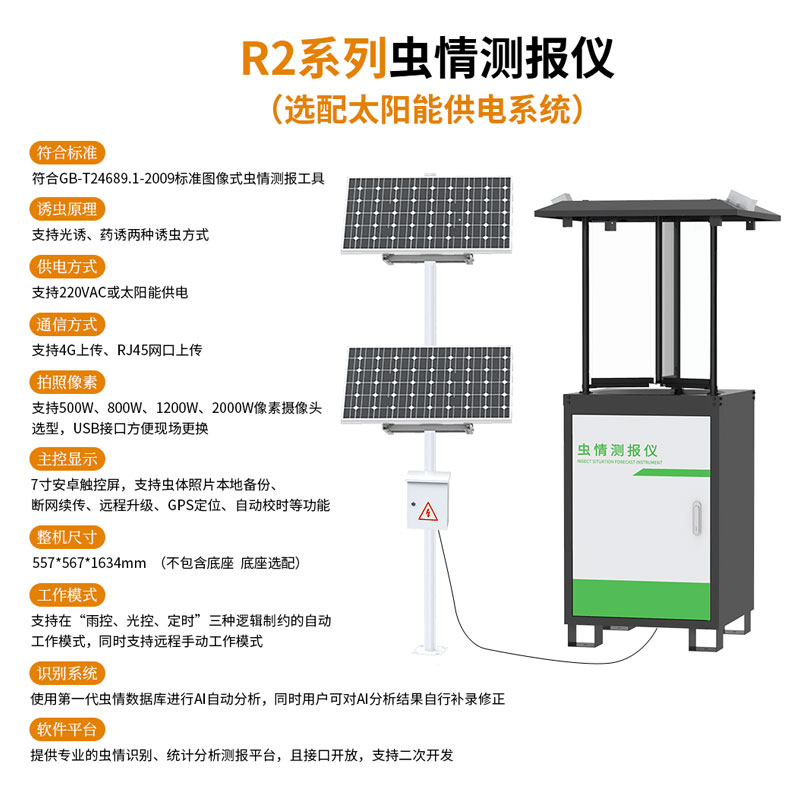 自動(dòng)蟲情測(cè)報(bào)燈工作原理簡述